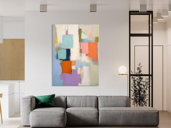 Contemporary Paintings on Canvas, Large Wall Art Painting for Dining Room, Original Abstract Wall Art Painting, Abstract Paintings on Canvas-Art Painting Canvas