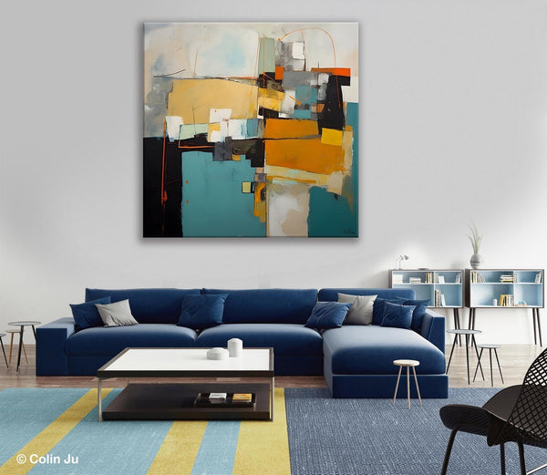 Contemporary Canvas Art for Living Room, Modern Acrylic Paintings, Original Modern Paintings, Extra Large Abstract Paintings on Canvas-Art Painting Canvas