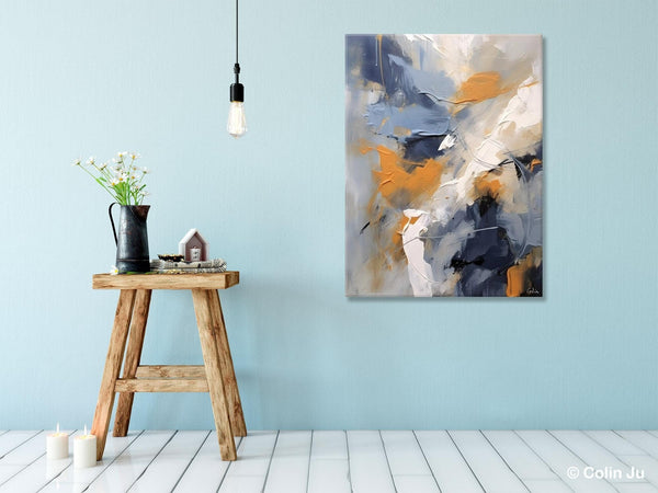 Contemporary Acrylic Paintings on Canvas, Large Wall Art Paintings for Bedroom, Oversized Abstract Wall Art Paintings, Original Abstract Art-Art Painting Canvas