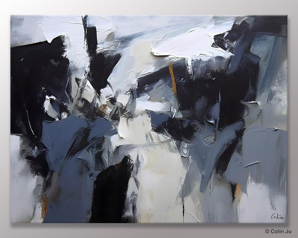 Simple Canvas Art, Contemporary Painting on Canvas, Extra Large Wall Art Paintings, Original Canvas Art for sale, Simple Abstract Paintings-Art Painting Canvas