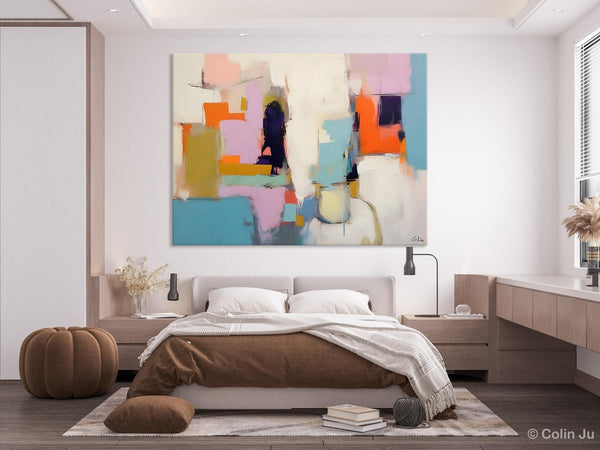 Oversized Abstract Wall Art Paintings, Large Wall Painting for Living Room, Contemporary Abstract Paintings on Canvas, Original Abstract Art-Art Painting Canvas