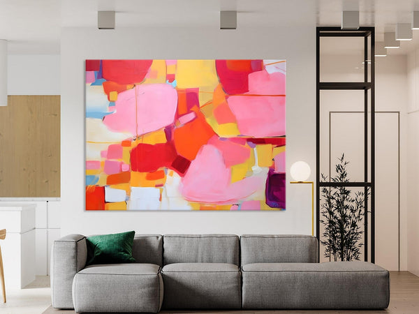 Original Modern Artwork, Large Wall Art Painting for Bedroom, Oversized Abstract Wall Art Paintings, Contemporary Acrylic Painting on Canvas-Art Painting Canvas