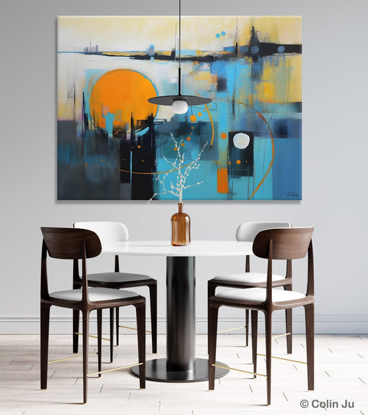 Oversized Canvas Wall Art Paintings, Original Modern Artwork, Large Abstract Painting for Bedroom, Contemporary Acrylic Painting on Canvas-Art Painting Canvas