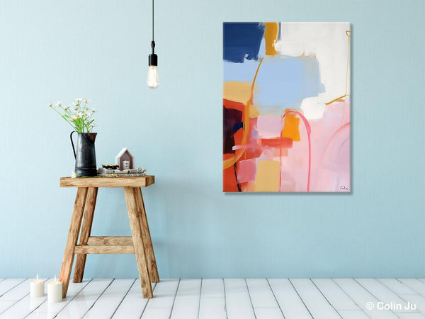 Contemporary Acrylic Painting on Canvas, Large Wall Art Painting for Bedroom, Original Canvas Art, Oversized Modern Abstract Wall Paintings-Art Painting Canvas