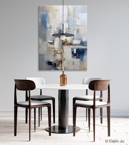 Oversized Contemporary Acrylic Paintings, Modern Abstract Paintings, Original Canvas Wall Art, Extra Large Canvas Painting for Living Room-Art Painting Canvas