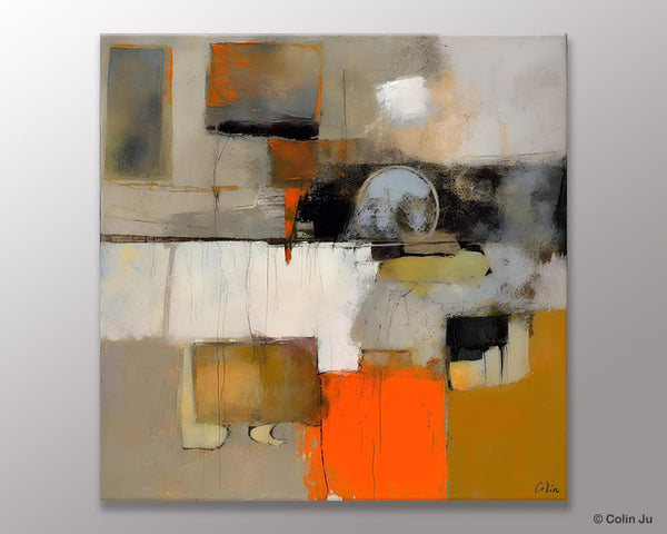 Contemporary Canvas Art, Modern Acrylic Artwork, Buy Art Paintings Online, Original Modern Paintings, Large Abstract Painting for Bedroom-Art Painting Canvas