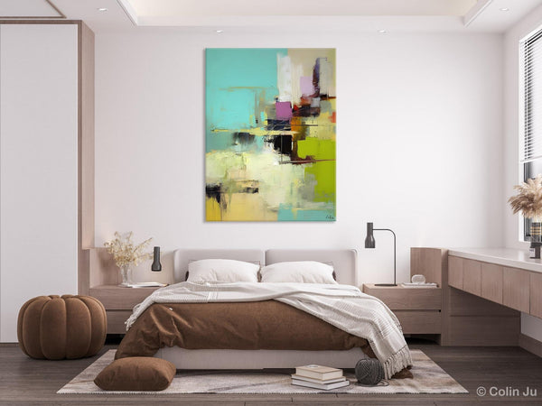 Contemporary Wall Art Paintings, Extra Large Original Art, Abstract Landscape Artwork, Landscape Painting on Canvas, Hand Painted Canvas Art-Art Painting Canvas
