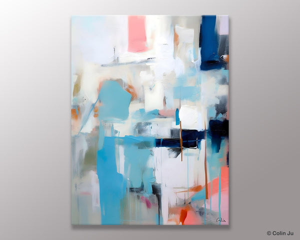 Contemporary Painting, Canvas Paintings for Dining Room, Acrylic Painting on Canvas, Extra Large Modern Wall Art, Original Abstract Painting-Art Painting Canvas