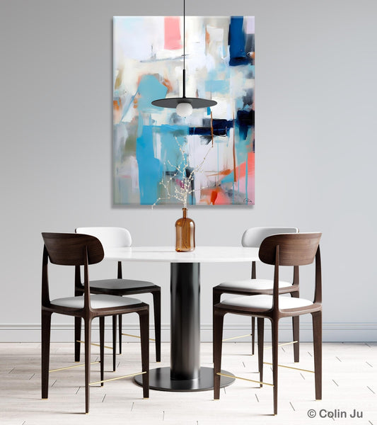 Contemporary Painting, Canvas Paintings for Dining Room, Acrylic Painting on Canvas, Extra Large Modern Wall Art, Original Abstract Painting-Art Painting Canvas