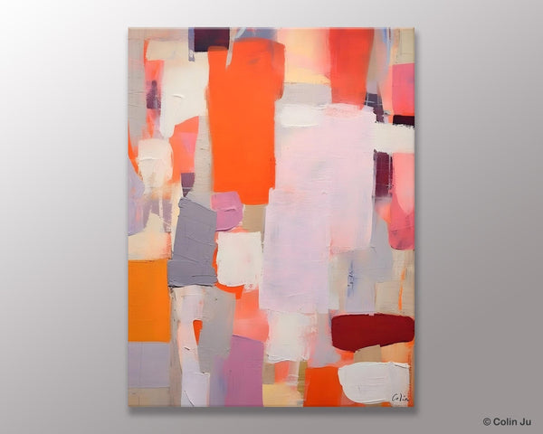 Abstract Wall Paintings, Heavy Texture Canvas Art, Large Contemporary Wall Art, Extra Large Paintings for Bedroom, Original Modern Painting-Art Painting Canvas