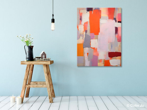 Abstract Wall Paintings, Heavy Texture Canvas Art, Large Contemporary Wall Art, Extra Large Paintings for Bedroom, Original Modern Painting-Art Painting Canvas