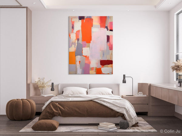 Abstract Wall Paintings, Heavy Texture Canvas Art, Large Contemporary Wall Art, Extra Large Paintings for Bedroom, Original Modern Painting-Art Painting Canvas