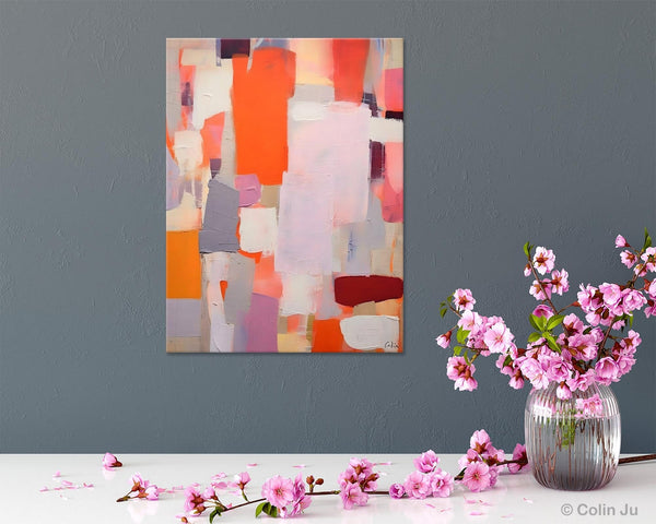 Abstract Wall Paintings, Heavy Texture Canvas Art, Large Contemporary Wall Art, Extra Large Paintings for Bedroom, Original Modern Painting-Art Painting Canvas