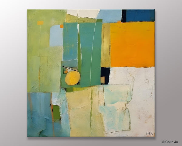 Original Modern Wall Paintings, Contemporary Canvas Art, Abstract Painting for Bedroom, Modern Acrylic Artwork, Heavy Texture Canavas Art-Art Painting Canvas