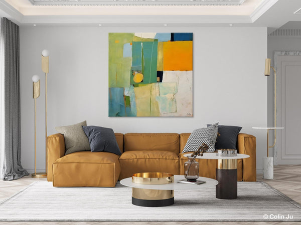 Original Modern Wall Paintings, Contemporary Canvas Art, Abstract Painting for Bedroom, Modern Acrylic Artwork, Heavy Texture Canavas Art-Art Painting Canvas