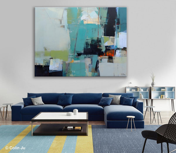 Oversized Canvas Paintings, Original Abstract Art, Large Wall Art Ideas for Living Room, Hand Painted Canvas Art, Contemporary Acrylic Art-Art Painting Canvas
