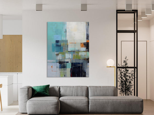 Canvas Paintings for Dining Room, Extra Large Modern Wall Art, Acrylic Painting on Canvas, Contemporary Painting, Original Abstract Painting-Art Painting Canvas