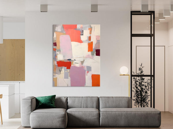 Contemporary Acrylic Painting on Canvas, Large Wall Art Painting for Bedroom, Original Canvas Art, Oversized Modern Abstract Wall Paintings-Art Painting Canvas