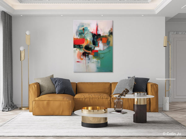 Abstract Wall Paintings, Extra Large Paintings for Dining Room, Hand Painted Canvas Art, Original Artowrk, Contemporary Wall Art Paintings-Art Painting Canvas