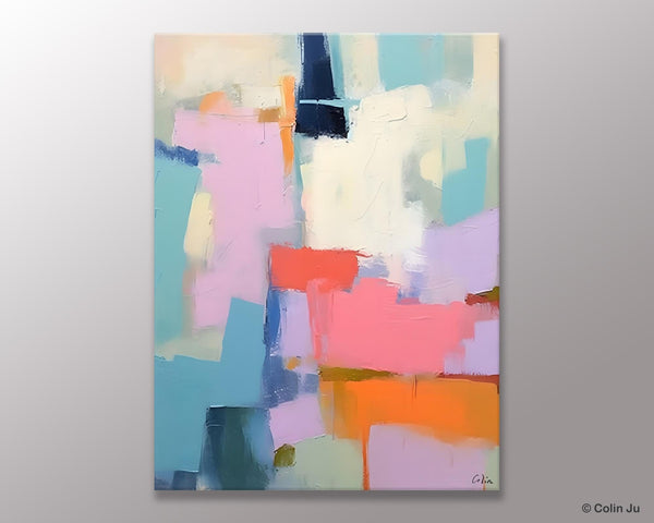 Contemporary Paintings on Canvas, Large Wall Art Painting for Dining Room, Original Abstract Wall Art, Oversized Abstract Wall Art Paintings-Art Painting Canvas