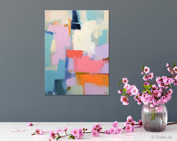 Contemporary Paintings on Canvas, Large Wall Art Painting for Dining Room, Original Abstract Wall Art, Oversized Abstract Wall Art Paintings-Art Painting Canvas