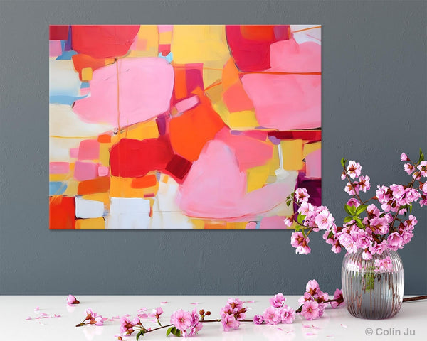 Original Modern Artwork, Large Wall Art Painting for Bedroom, Oversized Abstract Wall Art Paintings, Contemporary Acrylic Painting on Canvas-Art Painting Canvas