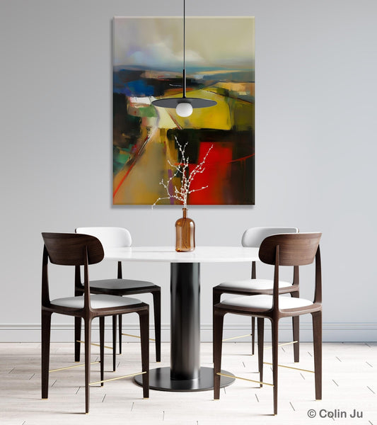 Oversized Abstract Wall Art Paintings, Large Wall Paintings for Bedroom, Contemporary Abstract Paintings on Canvas, Original Abstract Art-Art Painting Canvas