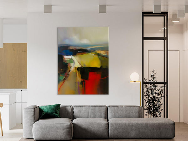 Oversized Abstract Wall Art Paintings, Large Wall Paintings for Bedroom, Contemporary Abstract Paintings on Canvas, Original Abstract Art-Art Painting Canvas