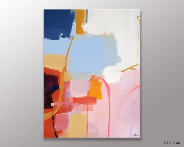 Contemporary Acrylic Painting on Canvas, Large Wall Art Painting for Bedroom, Original Canvas Art, Oversized Modern Abstract Wall Paintings-Art Painting Canvas
