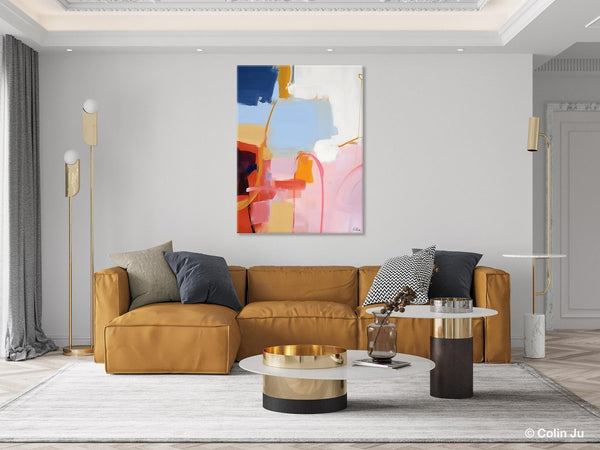 Contemporary Acrylic Painting on Canvas, Large Wall Art Painting for Bedroom, Original Canvas Art, Oversized Modern Abstract Wall Paintings-Art Painting Canvas