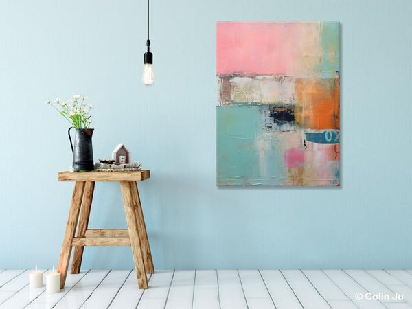 Canvas Paintings for Dining Room, Oversized Modern Wall Art, Acrylic Painting on Canvas, Contemporary Paintings, Original Abstract Paintings-Art Painting Canvas