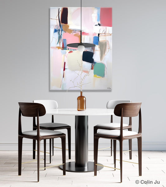 Abstract Painting on Canvas, Contemporary Acrylic Paintings, Extra Large Canvas Painting for Bedroom, Original Abstract Wall Art for Sale-Art Painting Canvas
