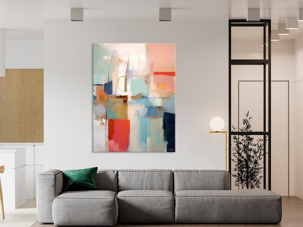 Contemporary Acrylic Painting on Canvas, Large Wall Art Painting for Living Room, Original Canvas Art, Modern Abstract Wall Paintings-Art Painting Canvas