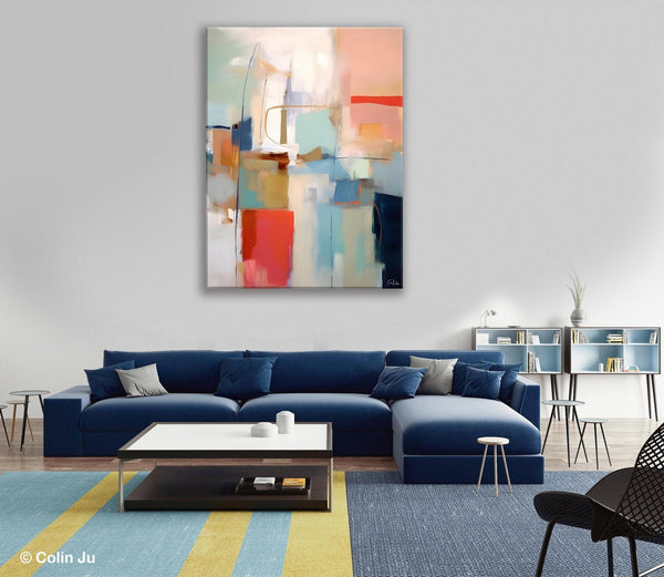 Contemporary Acrylic Painting on Canvas, Large Wall Art Painting for Living Room, Original Canvas Art, Modern Abstract Wall Paintings-Art Painting Canvas