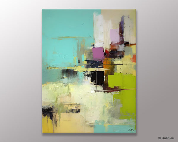 Contemporary Wall Art Paintings, Extra Large Original Art, Abstract Landscape Artwork, Landscape Painting on Canvas, Hand Painted Canvas Art-Art Painting Canvas