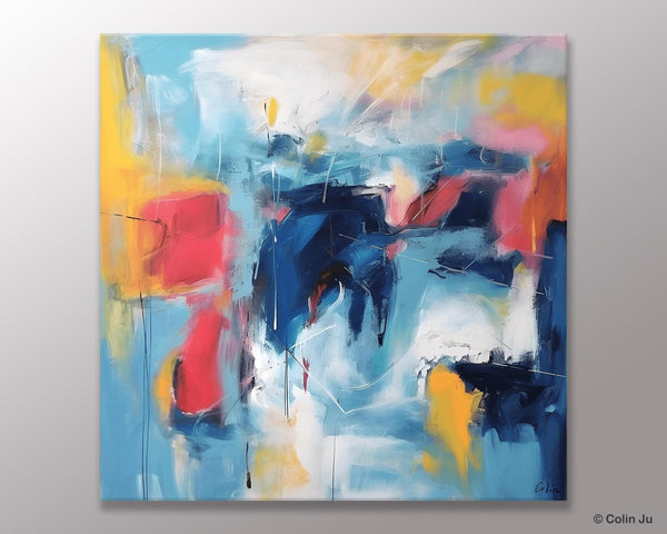 Abstract Paintings for Bedroom, Original Modern Paintings, Large Contemporary Canvas Art, Modern Acrylic Artwork, Buy Art Paintings Online-Art Painting Canvas