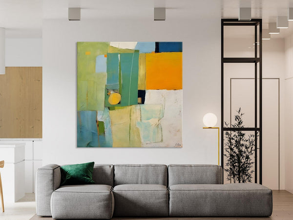 Original Modern Wall Paintings, Contemporary Canvas Art, Abstract Painting for Bedroom, Modern Acrylic Artwork, Heavy Texture Canavas Art-Art Painting Canvas