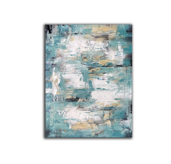 Modern Abstract Painting, Simple Wall Art Ideas for Dining Room, Heavy Texture Painting, Bedroom Abstract Paintings, Large Acrylic Canvas Paintings-Art Painting Canvas