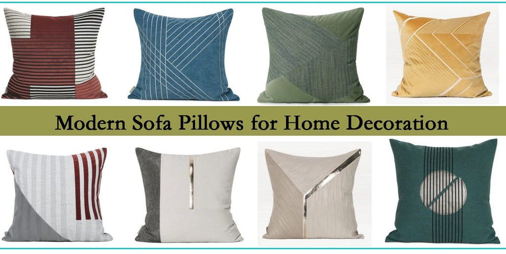 Modern Sofa Pillows, Decorative Modern Throw Pillows, Modern Pillows for Living Room, Grey Modern Sofa Pillows, Geometric Modern Throw Pillow, Modern Couch Pillows