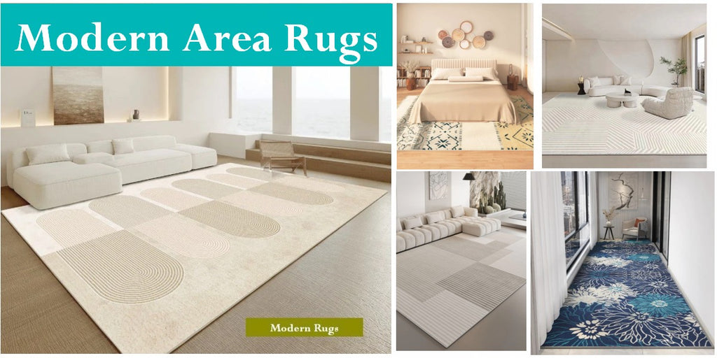 Modern Living Room Rug Placement Ideas, Modern Rugs for Dining Room, Contemporary Modern Rugs for Bedroom, Long Modern Runners for Entryway