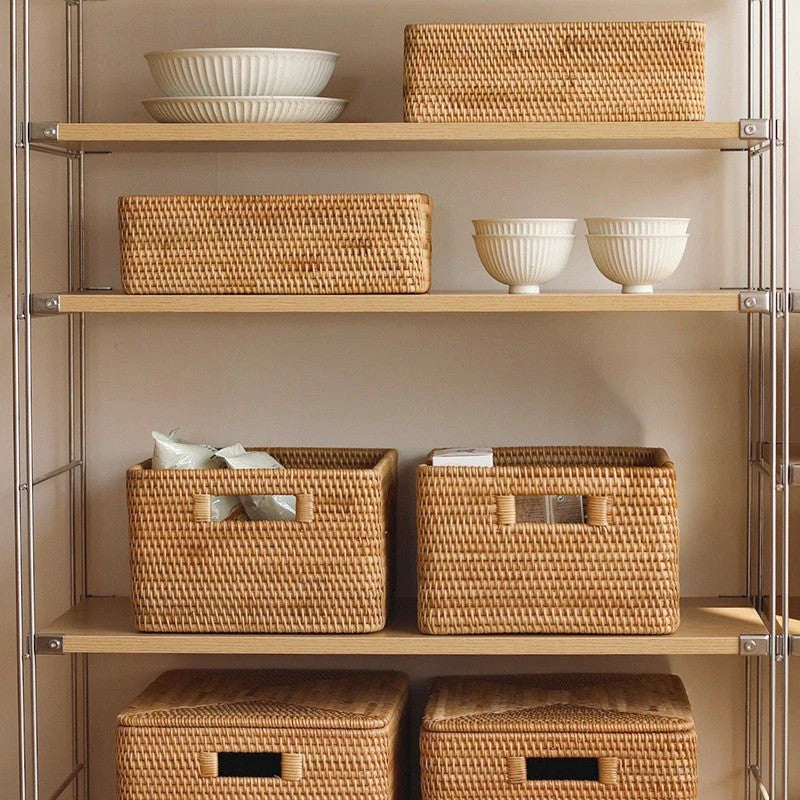 Tiny Kitchen Triumph Transform Chaos with Storage Baskets Art