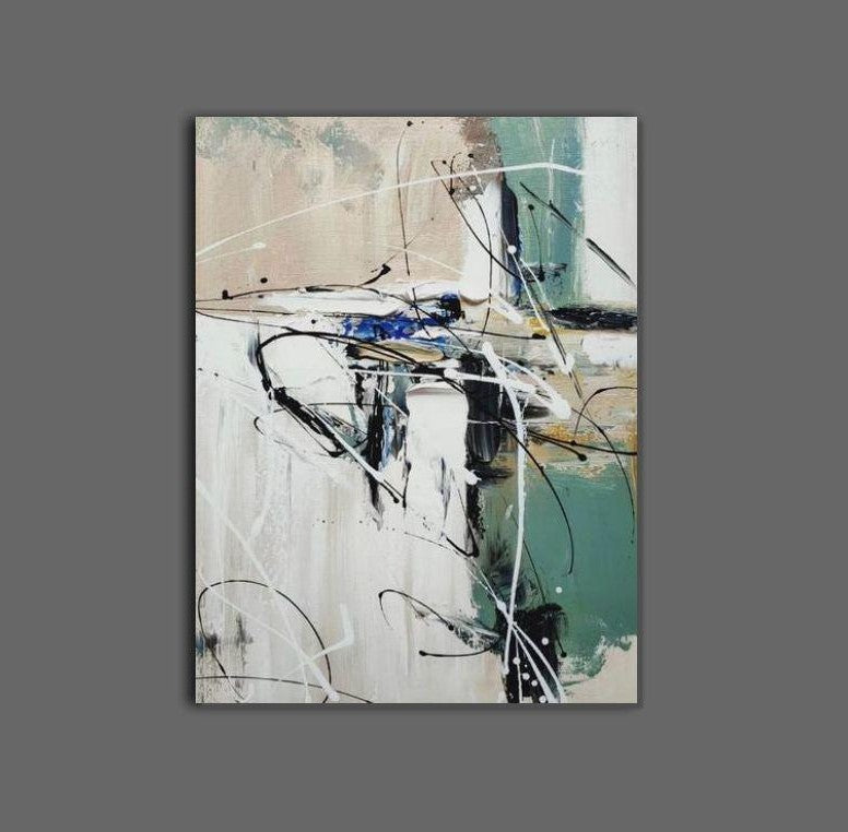 Simple Painting Ideas for Living Room, Hand Painted Canvas Art, Extra Large Paintings for Sale, Acrylic Painting on Canvas