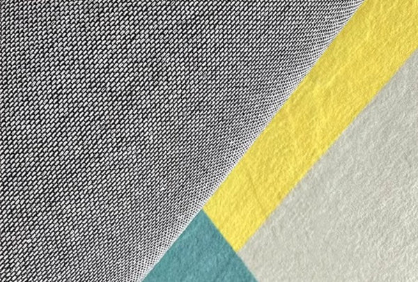Contemporary Abstract Rugs for Dining Room, Modern Rug Ideas for Living Room, Blue Geometric Abstract Rugs for Living Room
