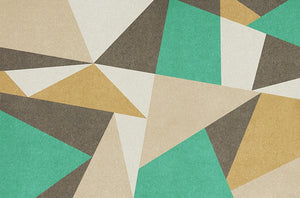 Contemporary Abstract Rugs for Dining Room, Modern Rug Ideas for Living Room, Blue Geometric Abstract Rugs for Living Room