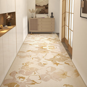 Abstract Entryway Runner Rugs, Long Narrow Hallway Runners, Modern Long Hallway Runners, Long Narrow Runner Rugs, Entrance Hallway Runner Carpet-Art Painting Canvas