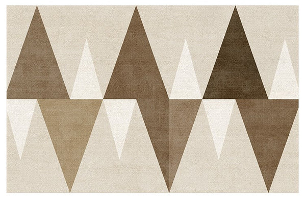 Abstract Contemporary Rugs for Bedroom, Large Modern Rugs in Dining Room, Contemporary Modern Rugs for Office
