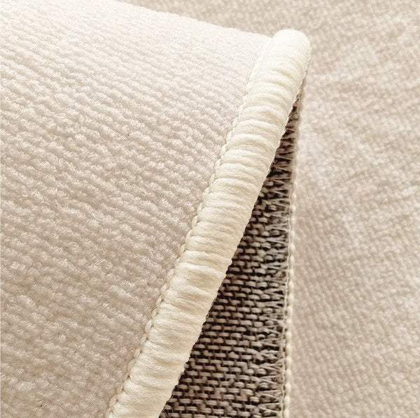 Contemporary Round Rugs for Dining Room, Flower Pattern Round Carpets under Coffee Table, Circular Modern Rugs for Living Room, Modern Area Rugs for Bedroom