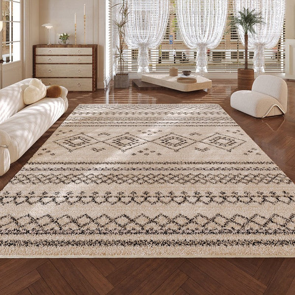 Abstract Contemporary Runner Rugs for Living Room, Modern Runner Rugs Next to Bed, Bathroom Runner Rugs, Kitchen Runner Rugs, Runner Rugs for Hallway-Art Painting Canvas