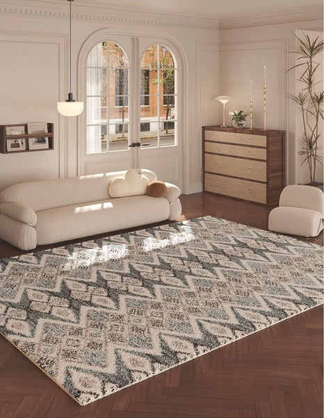 Modern Runner Rugs Next to Bed, Kitchen Runner Rugs, Bathroom Runner Rugs, Contemporary Runner Rugs for Living Room, Runner Rugs for Hallway-Art Painting Canvas