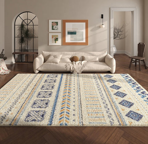 Washable Kitchen Runner Rugs, Runner Rugs for Hallway, Modern Runner Rugs Next to Bed, Bathroom Runner Rugs, Contemporary Runner Rugs for Living Room-Art Painting Canvas
